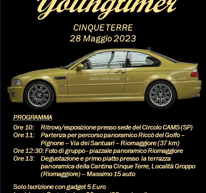 2° Incontro Youngtimer – 28 Maggio – Cinque Terre